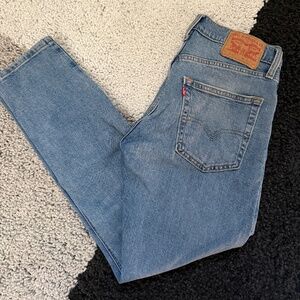 levis 512 slim taper blue jeans denim 30x30